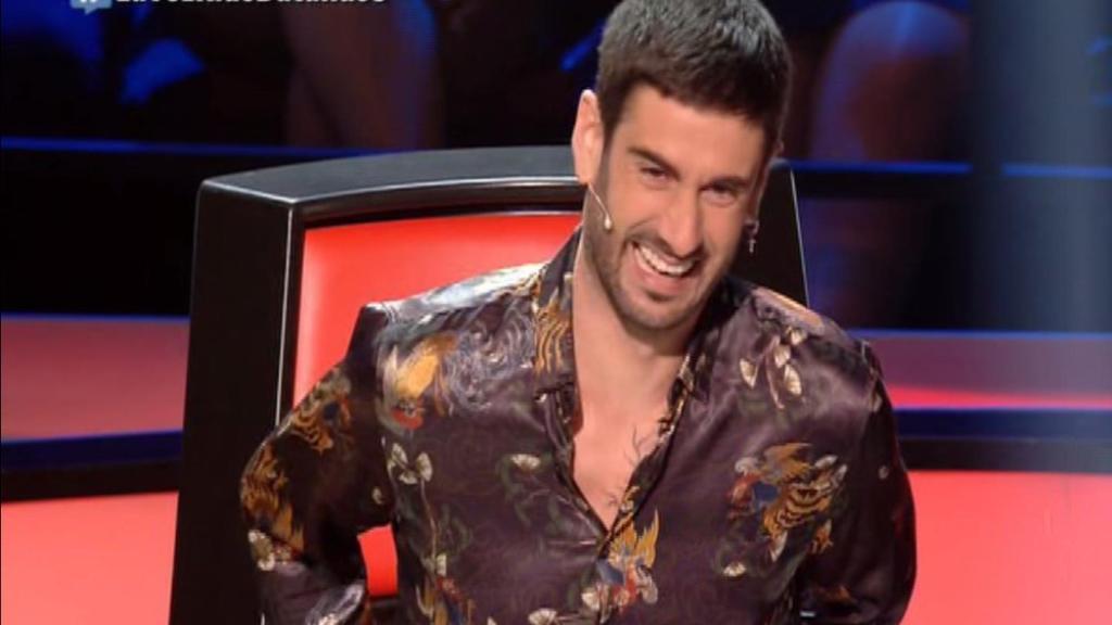 Melendi durante 'La Voz Kids'.