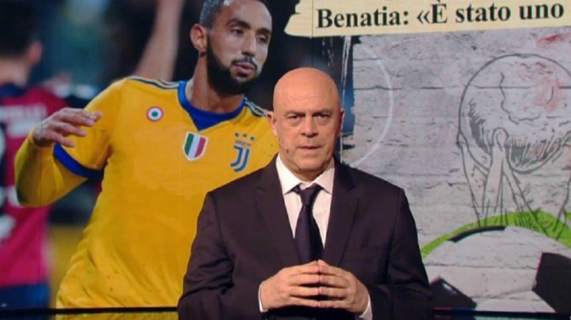 La lamentable amenaza de Benatia a un cómico por un chiste sobre el penalti