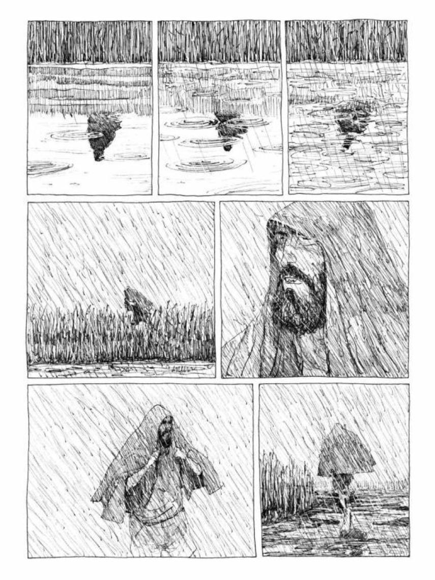 Línea, silencio y gesto en La tierra de los hijos.