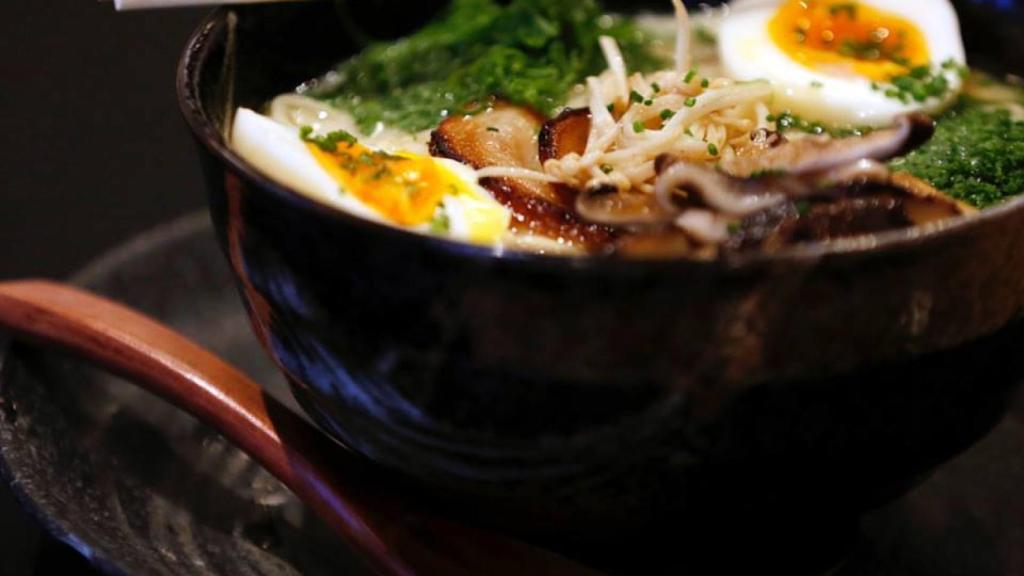 Uno de los platos del Miyagi Sushi Bar.