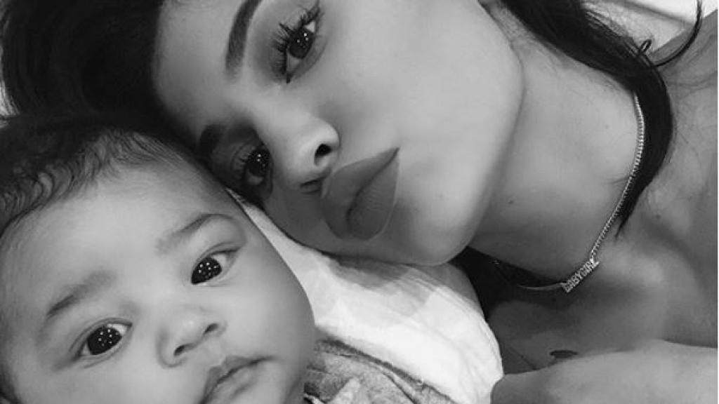 Kylie y su hija Stormi.