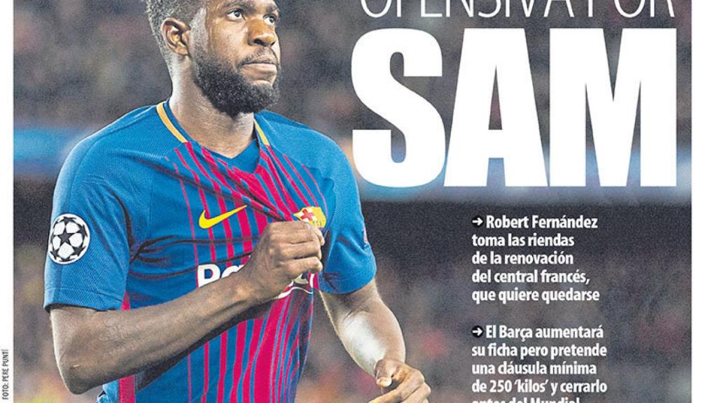Portada de Mundo Deportivo (19/04/18)