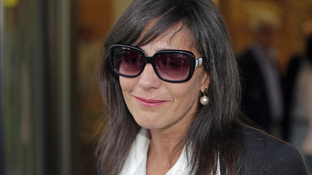 Concha Azuara en el Tanatorio Tres Cantos