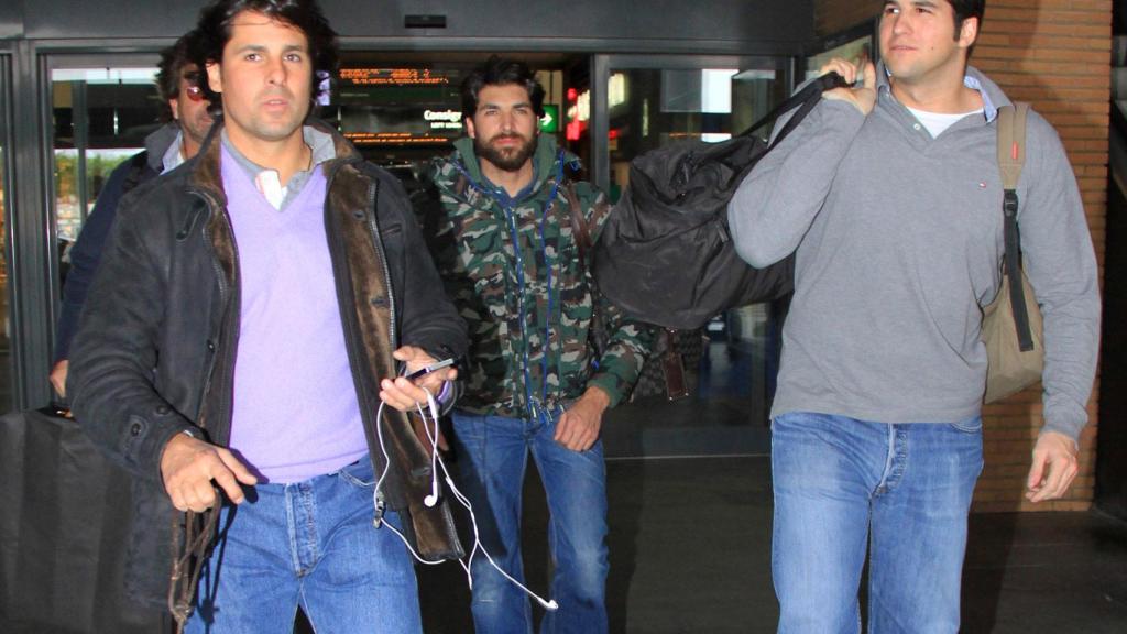 Francisco Rivera, Cayetano Rivera y Julián Contreras.