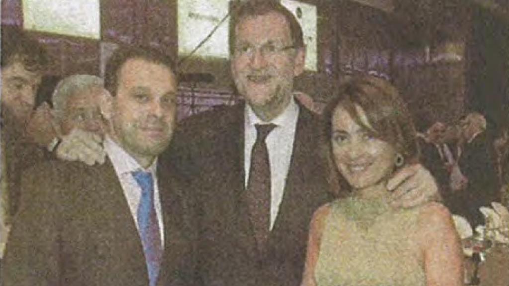 José Hernandez Mosquera con Mariano Rajoy.