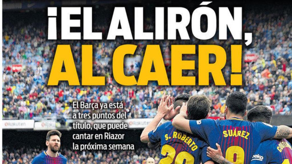 Portada Sport (20/04/18)