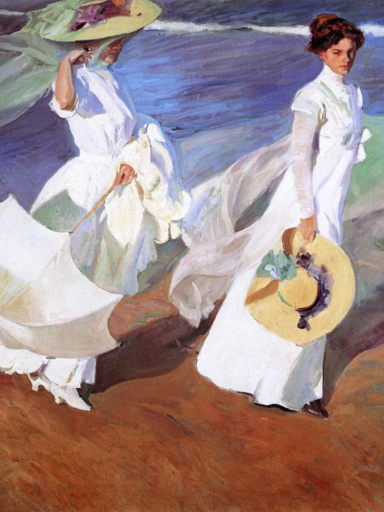 Paseo a las orillas del mar, de 1909.
