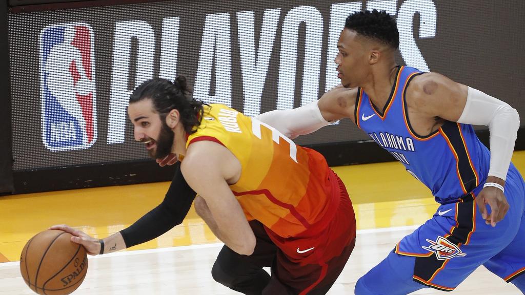 Ricky Rubio desquició por completo a Russell Westbrook.