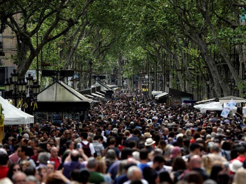 Imagen de Barcelona esta mañana.