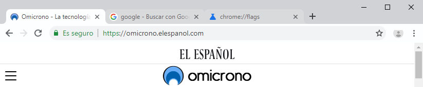 google chrome canay nuevas pestañas material design 2