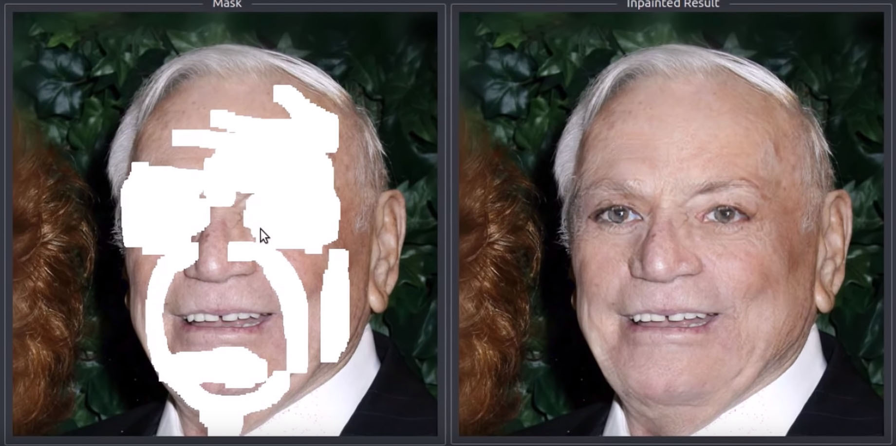 nvidia inteligencia artificial reconstruir fotografia
