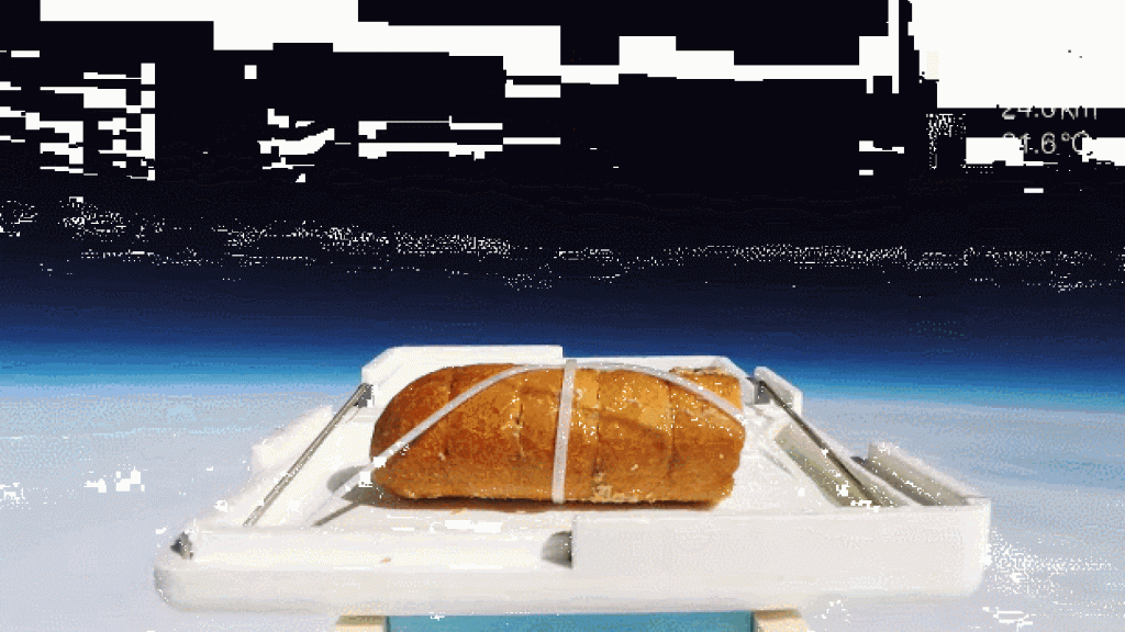 pan de ajo en la estratosfera