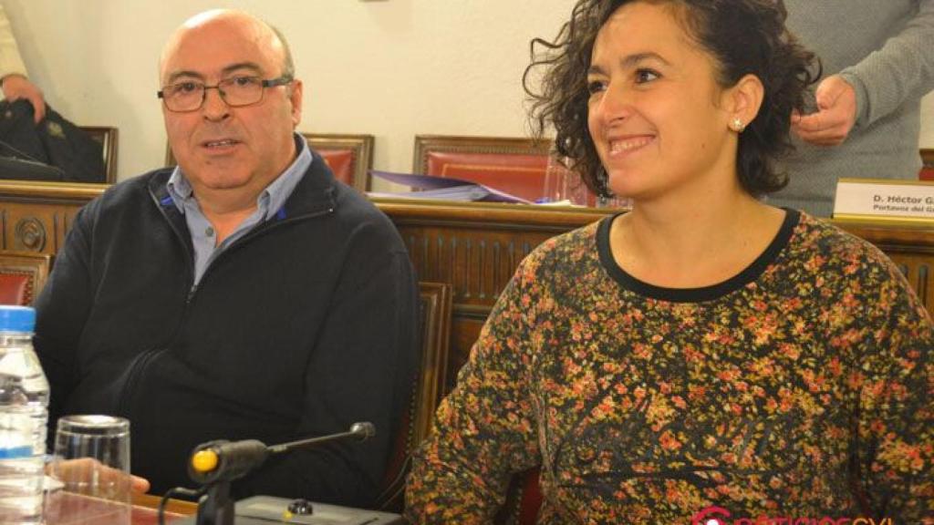 Salvador Arpa Esther Minguez toma la palabra arzobispado diputacion valladolid