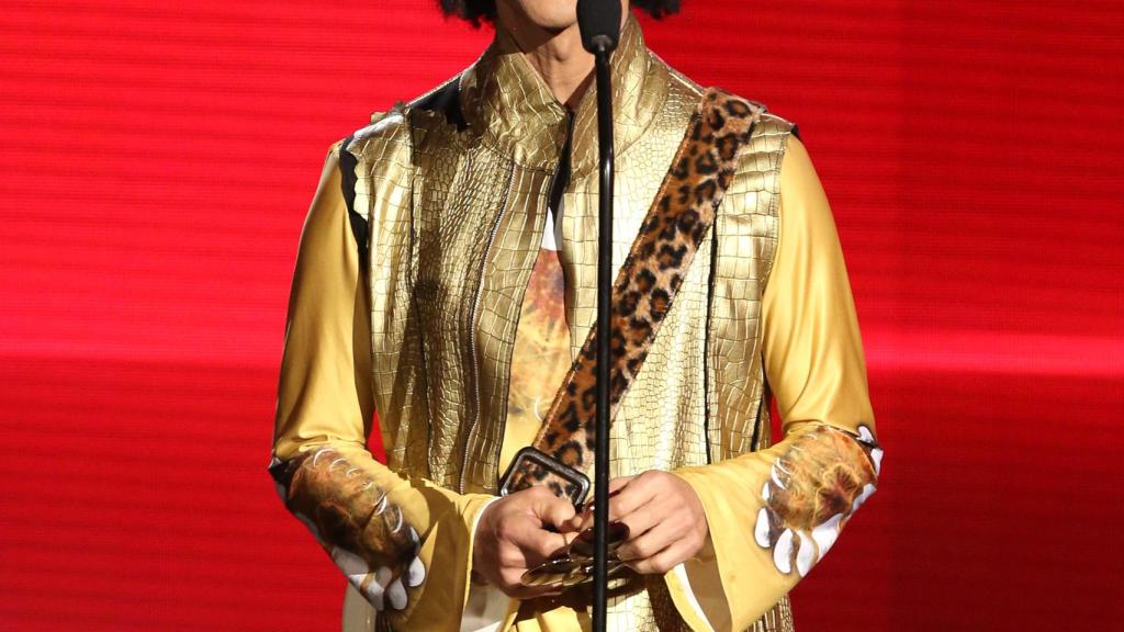 Prince en uno de sus últimos actos públicos.
