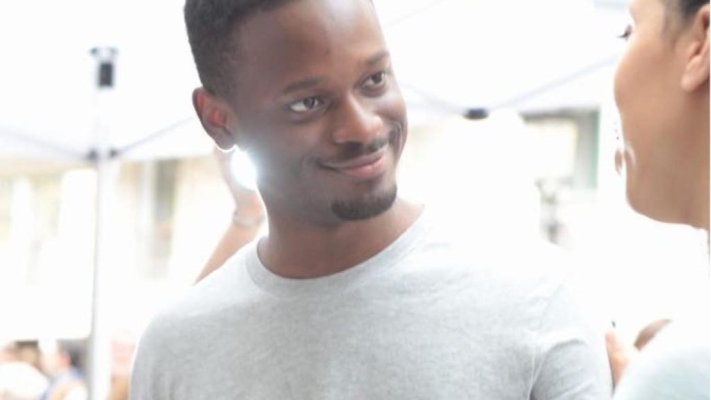 César Brandon este lunes en Barcelona, en Sant Jordi.