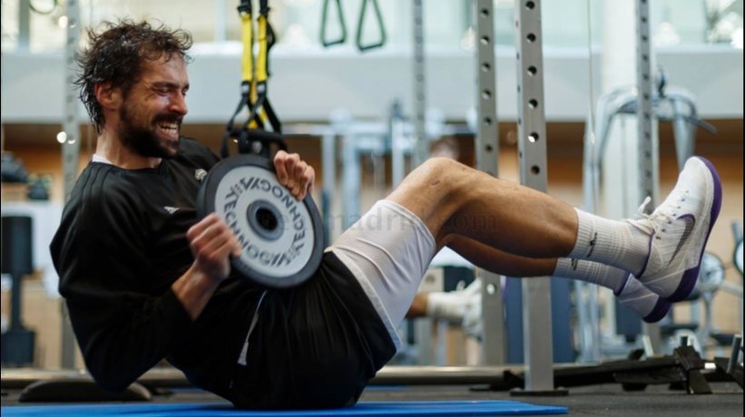 Sergio Llull, en las instalaciones del Real Madrid