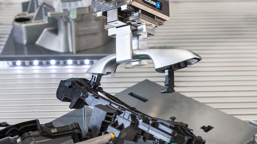 Uno de los robots del tercer finalistas del premio Robótica de la Hannover Messe.