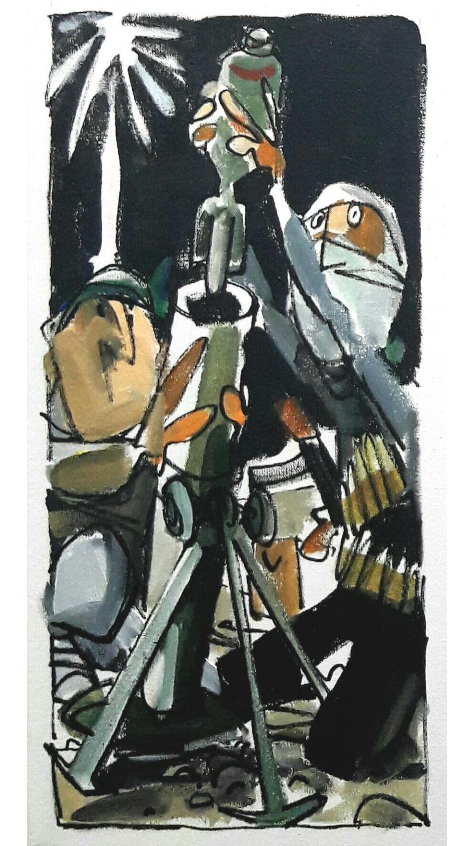 La insurgencia iraquí atacó la base española.