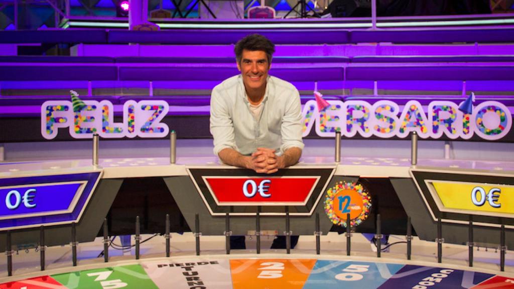 El presentador Jorge Fernández.