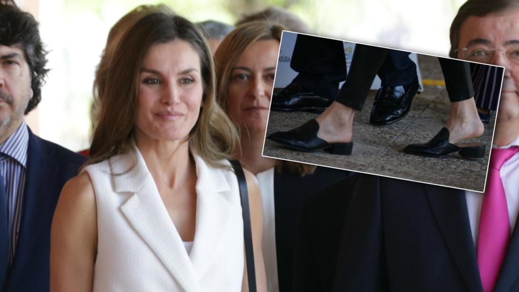 La Reina estrena 'slippers' en Badajoz