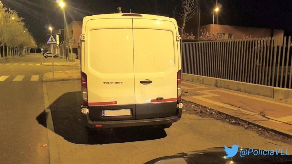furgoneta policia