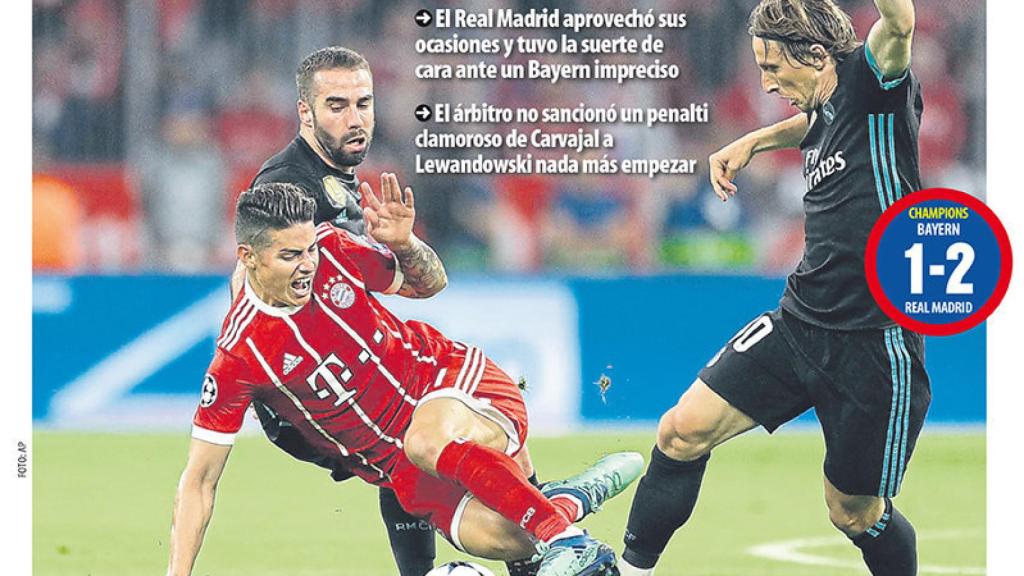 Portada Mundo Deportivo (26/04/18)