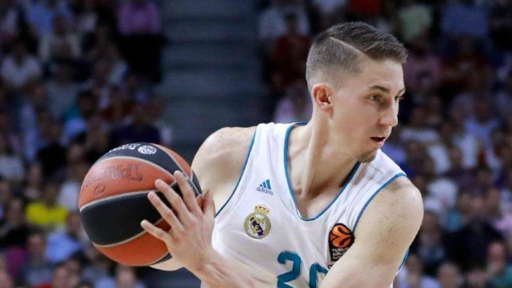 Carroll, en partido de Euroliga