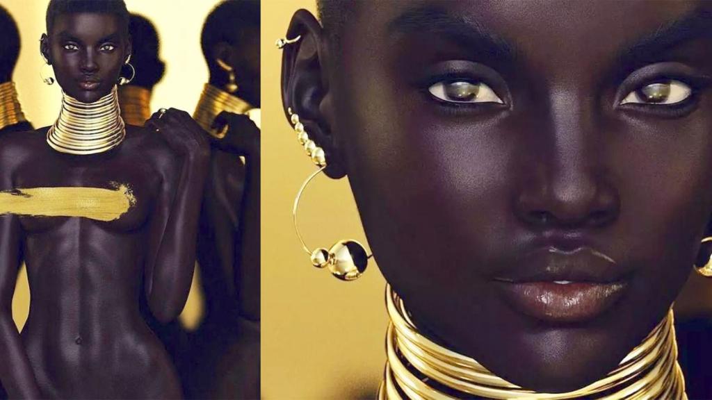 La supermodelo ficticia de Instagram Shudu Gram.