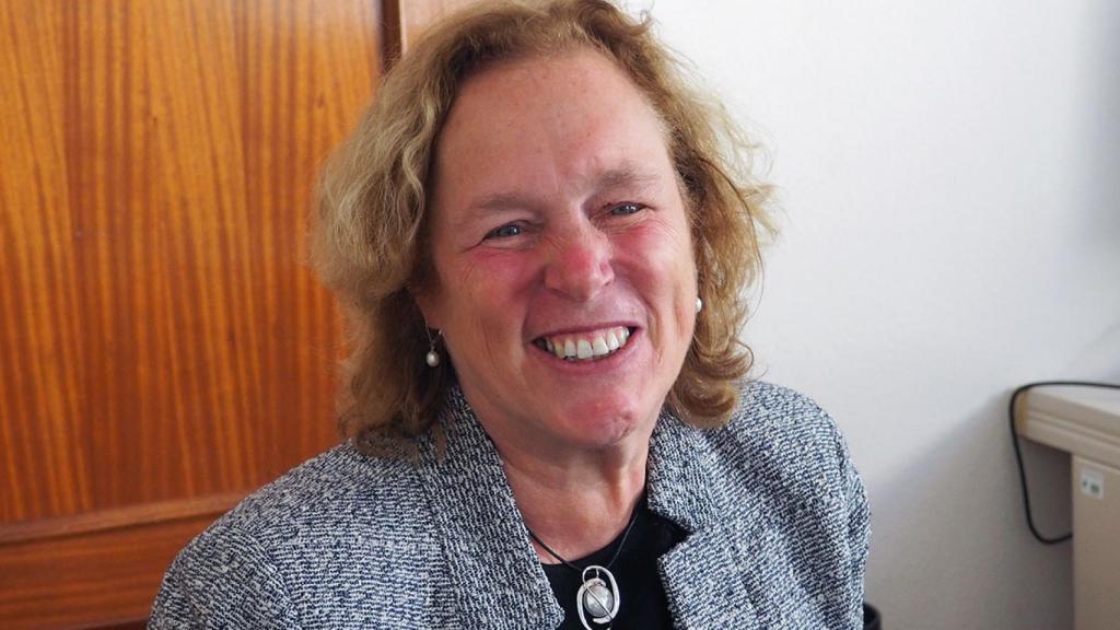 Martha Gray en su última visita a España.