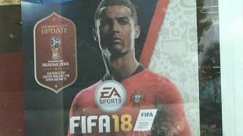 Cristiano Ronaldo, portada del FIFA en su edición para el Mundial de Rusia.
