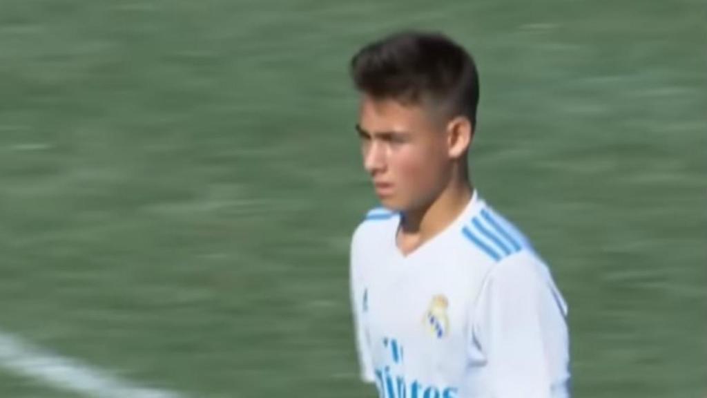Iker Gil López, jugador del Infantil B