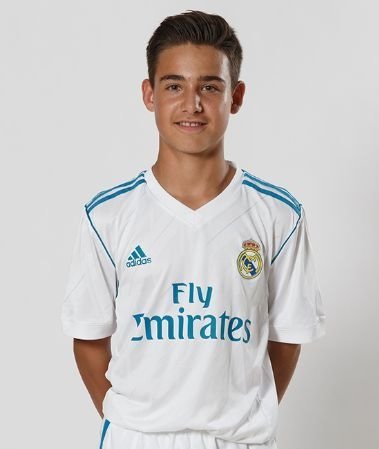 Iker Gil López, jugador del Infantil B