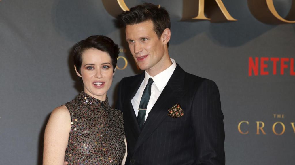 Claire Foy y Matt Smith