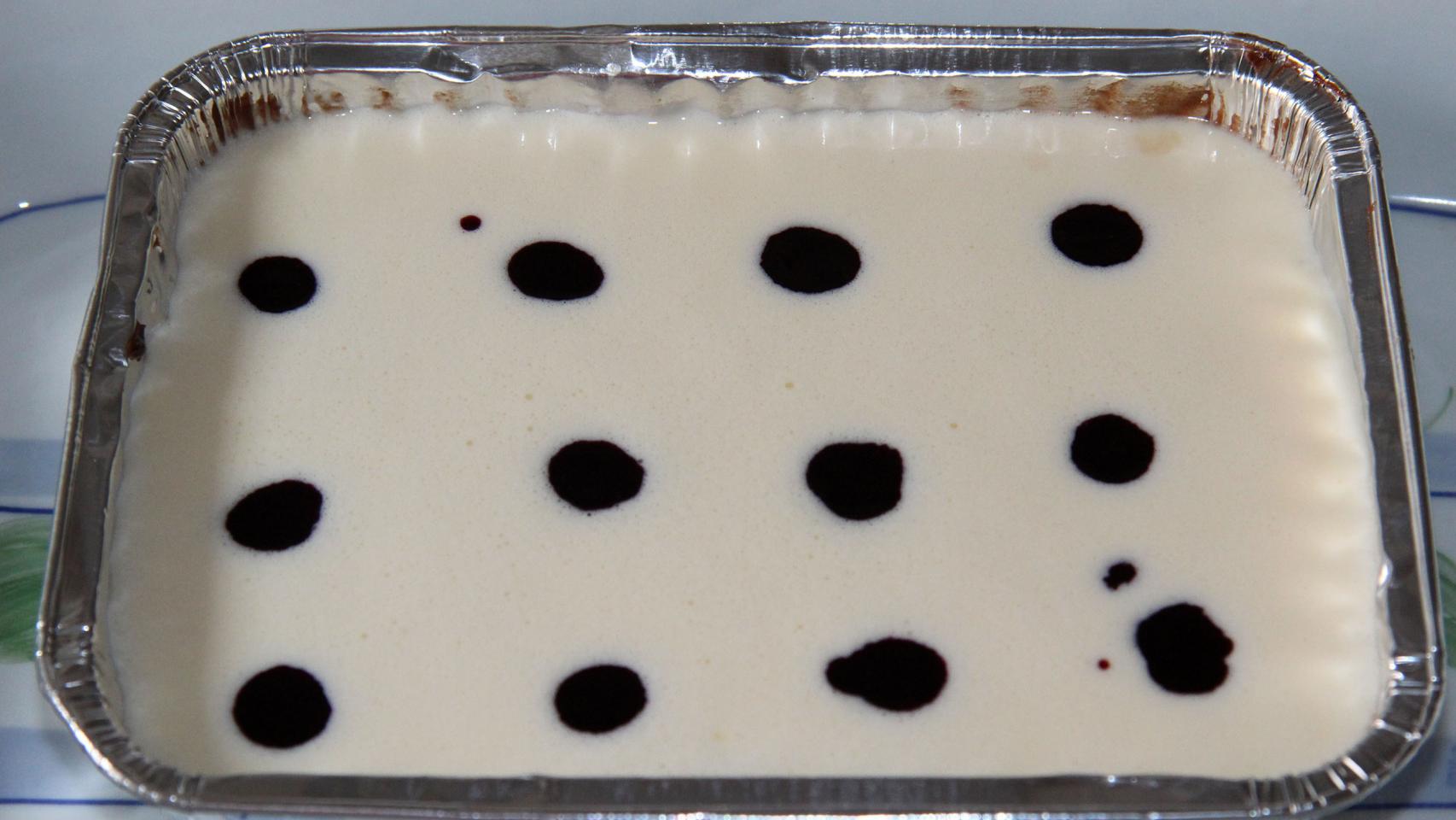 TARTA DE BROWNIE CON CHEESECAKE Y SALSA DE ARÁNDANOS CON TMX 12