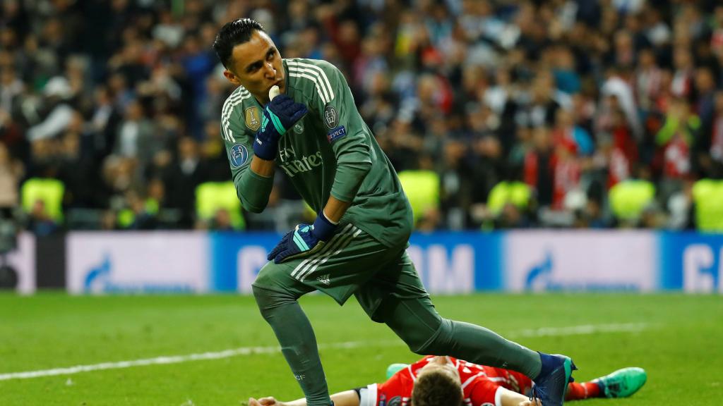 Keylor Navas resultó decisivo con sus paradas.