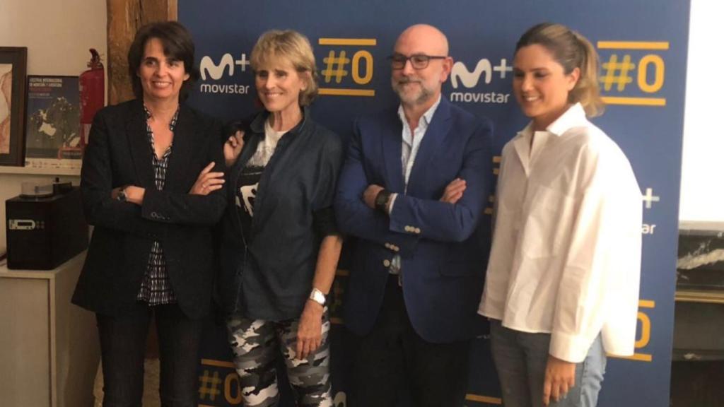 Mercedes Milá, Fernando Jerez, María José Rodríguez y María Ruiz.