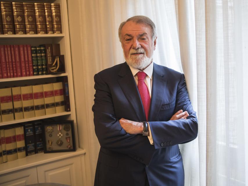 Jaime Mayor Oreja, en su despacho de la fundación Valores y Sociedad.