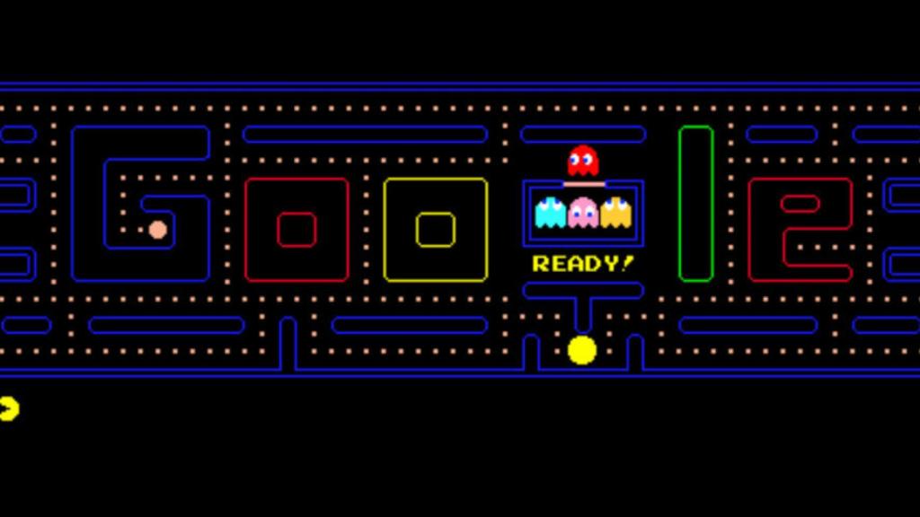google pacman videojuegos