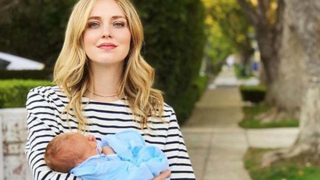 Chiara Ferragni está feliz con su pequeño Leone.