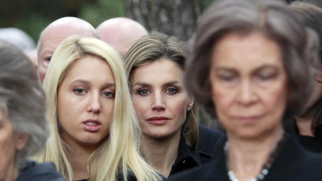 Letizia, Sofía y Olympia de Grecia, hija de Marie-Chantal