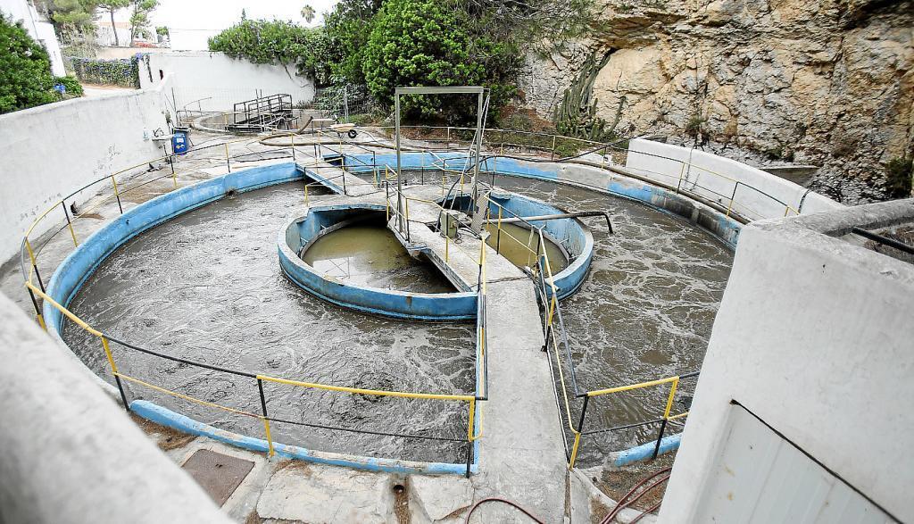 depuradora Cala Vedella