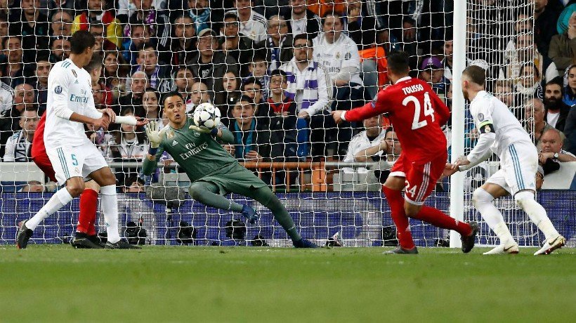 Keylor Navas, jugador de la semana en la Champions