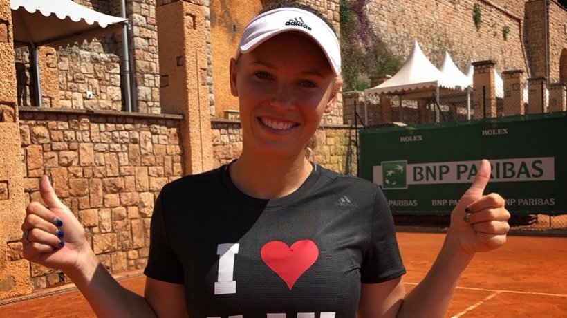 Caroline Wozniacki. Foto: Twitter (@CaroWozniacki).