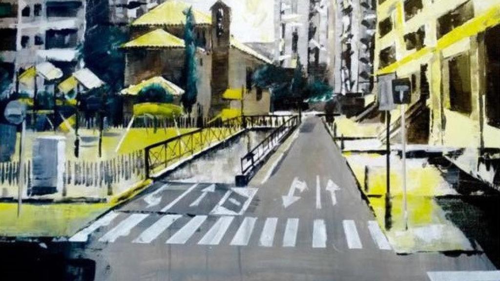 C pintura aire libre