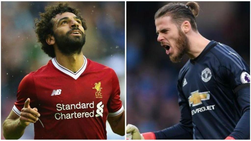 Salah y De Gea