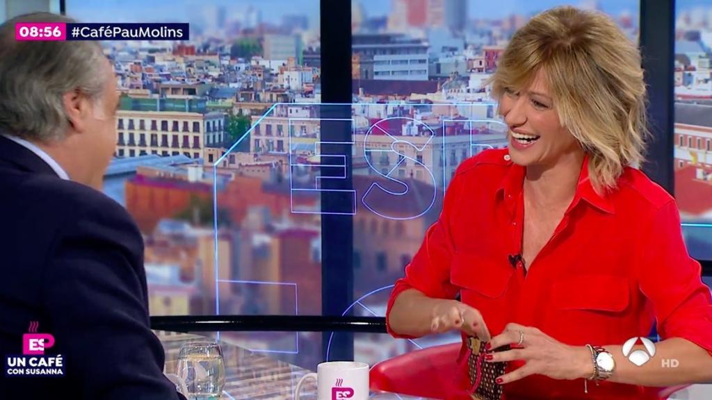 Susanna Griso en el programa.