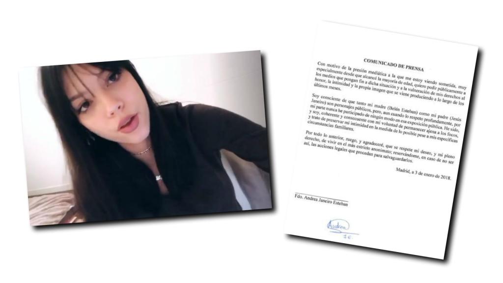 Mientras Alejandra opta por zanjar las polémicas hablando, Andrea prefiere emitir un comunicado.