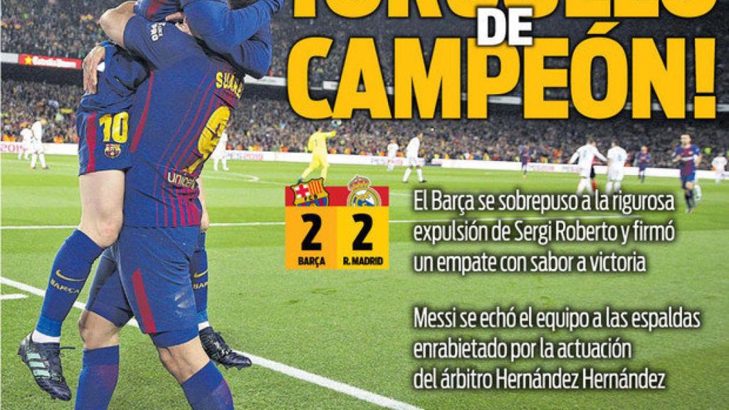 Portada Sport (07/05/2018)