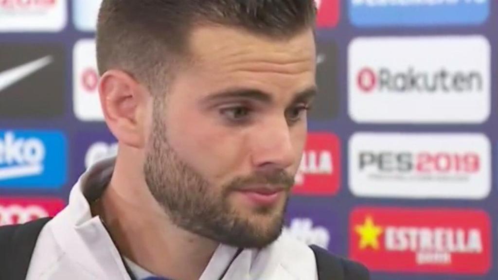 Nacho habla en zona mixta