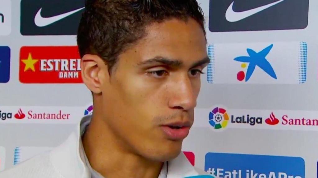 Varane en zona mixta